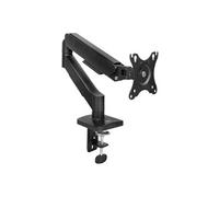 Essentials - Kit de montage (bras articulé) - pour écran LCD / écran LCD incurvé - ressort à gaz - métal, plastique - noir - Taille d'écran : 17"-35"