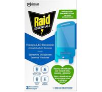 Essentials Lot de 2 recharges pour piège LED Anti-Mouches Anti-Mouches et Mites sans Insecticide Protection 24/7 Contre Les Insectes