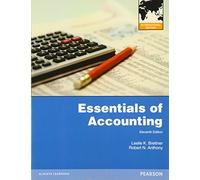 Essentials of Accounting