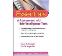 Essentials of Assessment With Brief Intelligence Tests, Essentials of Psychological Assessment Series Cecil R. Reynolds, Susan R. Homack (Auteur)