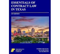 Essentials of Contract Law in Texas