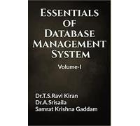 Essentials of Database Management System : Volume-I