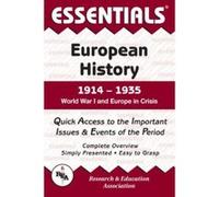 Essentials of European History, 1914-1935 David Crowe (Auteur)