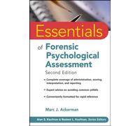 Essentials Of Forensic Psychological Assessment