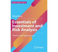 Essentials Of Investment And Risk Analysis