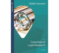 Essentials Of Legal Research
