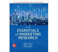 Essentials Of Marketing Research Ise