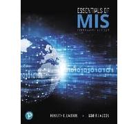 Essentials of MIS by Jane Laudon Paperback Book Jane Laudon (Auteur)