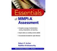 Essentials of MMPI-A Assessment Archer, Robert, Krishnamurthy, Radhika (Auteur)