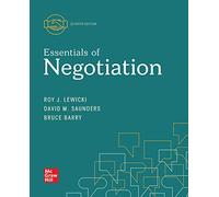 Essentials of Negotiation
