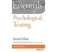Essentials of Psychological Testing, Second Edition G