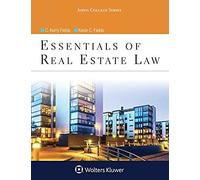Essentials Of Real Estate Law