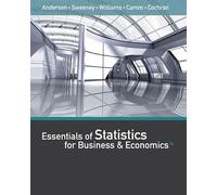 Essentials of Statistics for Business & Economics