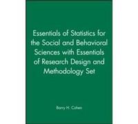 Essentials of Statistics for the Social and Behavioral Sciences with Essentials of Research Design and Methodology Set by Cohen Barry H. New York Universi Barry H. Cohen, R. Brooke Lea (Auteur)