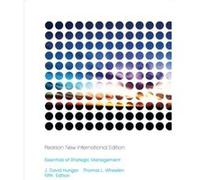 Essentials of Strategic Management by Thomas Wheelen Thomas Wheelen (Auteur)