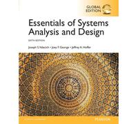 Essentials Of Systems Analysis And Design, Global Edition