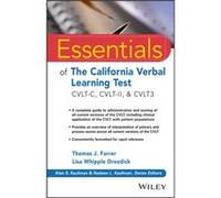 Essentials of the California Verbal Learning Test by Drozdick & Lisa W. Research Director & Pearson Assessments Drozdick Lisa W. Research Director Pearson Assessments (Auteur)