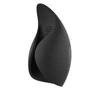Essentials Smooth Power Stroker Black 13 cm