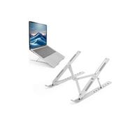 Essentials - Support pour ordinateur portable - 7 positions height adjustable - 15.6" - gris