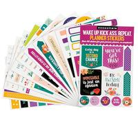 Essentials Wake Up, Kick Ass, Repeat. Planner Stickers