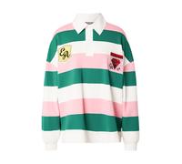 Essentiel Antwerp Sweat-shirt 'Joueur' vert / rose / blanc, Taille L