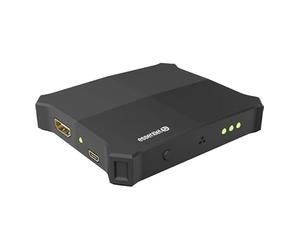 Essentiel b - Switch HDMI 3 Entrée vers 1 Sorties avec Télécommande Splitter HDMI 4K - HDMI Supporte 4K/1080P/3D,PC PS4 PS3 Xbox Lecteur Blu-Ray TV Box HDTV DVD Projecteur