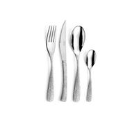 PRADEL ESSENTIEL - Ménagère 24 couverts de table pour 6 personnes - Fantaisie - Acier inoxydable 18/0, Finition Standard - Inox