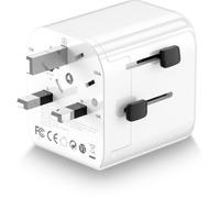 Essentielb - Adaptateur De Voyage Europe Vers Monde 20w