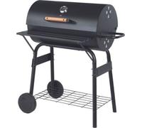 Essentielb - Barbecue Charbon Ebca1 Noir Sur Chariot, 62x35 Cm