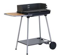Barbecue charbon ESSENTIELB EBCA3 noir gris sur pieds, 37x23 cm
