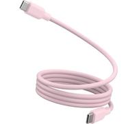 Essentielb - Câble De Charge Vers Usb-C Silicone Magnétique 1m Rose