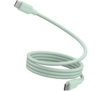 Essentielb - Câble De Charge Vers Usb-C Silicone Magnétique 1m Vert
