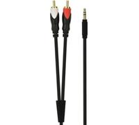 Essentielb - Câble Jack/Rca Jack/2 Rca - 2m - Ecp