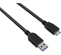 Essentielb - Câble Micro Usb Usb A Vers Micro Usb 3.0 60cm Noir