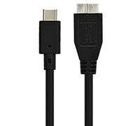 Essentielb - Câble Usb C Usb-C Vers Micro Usb 3.0 1m Noir