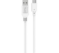 Essentielb - Câble Usb C Vers Usb 1m Blanc Compatible Iphone 17 16 15 Pro Max Et Samsung Galaxy S25 S24 Ultra