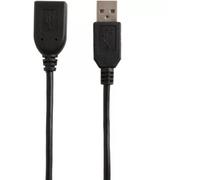 Essentielb - Câble Usb Rallonge Usb A 2.0 3m Noire