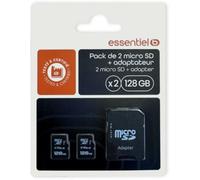 Essentielb - Carte Micro Sd Essentiel B Pack Micro Sd + Adaptateur