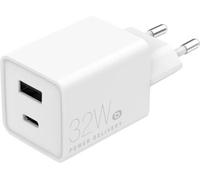Essentielb - Chargeur 32w Charge Rapide Usb-A / Usb-C Blanc