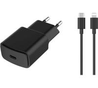 Essentielb - Chargeur + Câble 20w Usb-C + Câble Lightning 1m