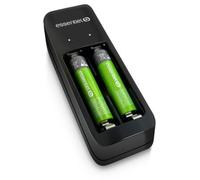 Essentielb - Chargeur De Piles + Lr03 Aaa X2 700nimh