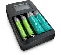 Essentielb - Chargeur De Piles +Lr06 Aa X2 2100nimh+Lr03 Aaa X2 700nimh