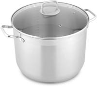 Essentielb - Faitout 30 Inox Avec Couvercle