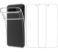 Essentielb - Pack Google Pixel 8a Coque + Verre Trempé X2