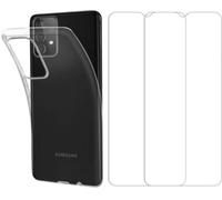 Essentielb - Pack Samsung A23 5g Coque + Verre Trempé X2