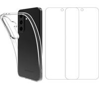 Essentielb - Pack Samsung A36 A56 Coque + Verre Trempé