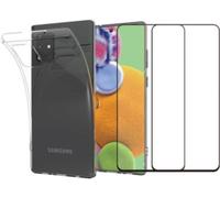 Essentielb - Pack Samsung A51 4g Coque + Verre Trempé X2