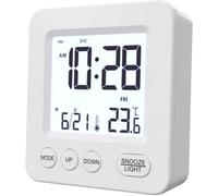 Essentielb - Radio Réveil De Voyage Ebrv1 Blanc