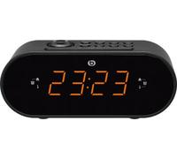Essentielb - Radio Réveil Rrvp-200 Noir
