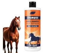 Essentiels De Lueur Stable - Shampooing À Manèges, Conditionneur De Démêlage De Queue | Approvisionnement en Toilettage Hydratant en Profondeur, Hydratation du Nettoyant en Manteau